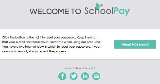 Welcome to SchoolPay screenshot